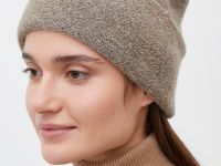 Шапка трикотажная женская