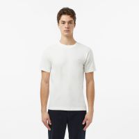Мужская хлопковая футболка Lacoste стандартного кроя
