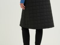 Юбка миди утепленная