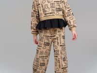 Брюки трикотажные для девочек