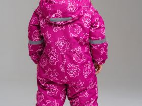 Комбинезон детский текстильный с полиуретановым покрытием для девочек