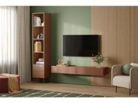 ТВ-тумба подвесная Дигарс 163x21 Терракотовый
