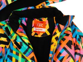 Комбинезон текстильный с полиуретановым покрытием для девочек