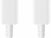 Кабель Samsung Type-C/Type-C 5A 1.8m (белый) (EP-DX510)