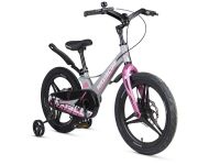 Детский велосипед Maxiscoo Space Deluxe 18, год 2025, цвет Серый