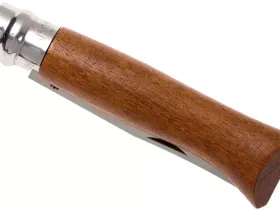 Складной нож Opinel №8, сталь 12С27, рукоять орех, картонная коробка
