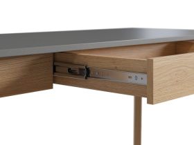 Стол Торвалль-3 120x52 Графитовый/Натуральный