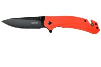 Складной нож Kershaw Barricade, сталь 8Cr13MoV, рукоять GFN, оранжевый