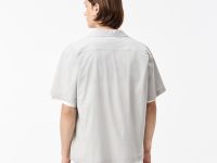 Мужская рубашка Lacoste свободного кроя с коротким рукавом