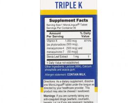 Superior Source, Advanced Triple K, 30 быстрорастворимых таблеток MicroLingual