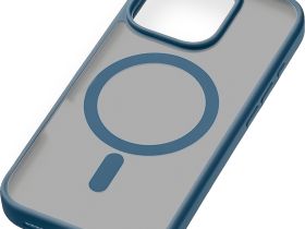 Клип-кейс uBear Cloud Mag для Apple iPhone 16 Pro Синий
