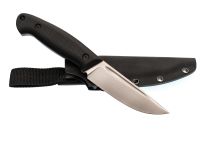 Нож Стрела, сталь Elmax, рукоять G10 со вставкой микарта, черный