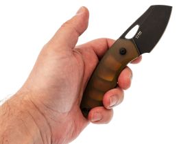 Туристический нож Kizer Hornet, сталь 14C28N, рукоять PEI