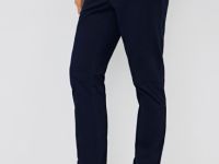 Базовые брюки-чиносы из твила, Синий