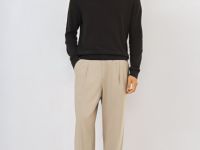 Поло с длинным рукавом, Коричневый