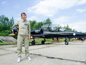 Полет на истребителе L-39