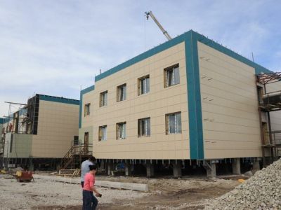 В селе Мындаба в Якутии завершают строительство универсального комплекса единоборств