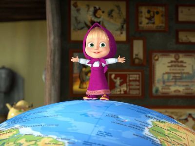 Четвертый сезон мультфильма «Маша и Медведь» выйдет на Netflix