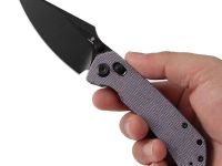 Складной нож Tenable Fenrir, сталь Nitro V, рукоять фиолетовая микарта