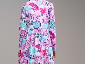 Платье трикотажное для девочек