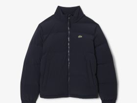 Водоотталкивающая пуховая куртка Lacoste с капюшоном