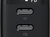 Сетевое зарядное устройство Magssory 45Вт GaN черный