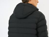 Лёгкая утеплённая куртка, Черный