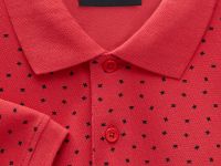 Поло с коротким рукавом из хлопка