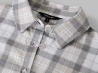 Рубашка оверсайз из хлопковой фланели