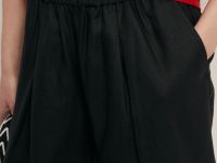 Шорты изо льна на резинке