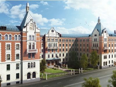 Дом дешевых квартир для семейных, 1907 г., арх. И.И.Рерберг