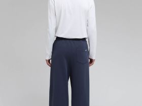 Трикотажные брюки из хлопка