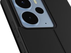 Чехол-книжка Krutoff Magnet для realme 14 5G/14T Чёрный