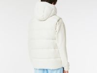 Мужская стёганая жилетка Lacoste с капюшоном