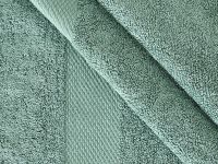 Полотенце махровое Gusto, зеленое