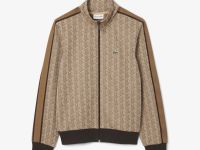 Мужская жаккардовая толстовка Lacoste PARIS с монограммой