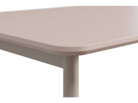 Письменный стол Дорис-1 120x60 Кремовый/Велюр