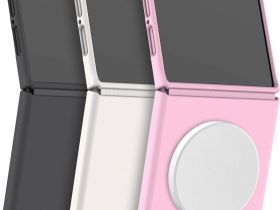 Чехол Araree Aero Flex М для Galaxy Z Flip8 розовый