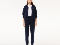 Женская флисовая толстовка Lacoste с капюшоном на молнии