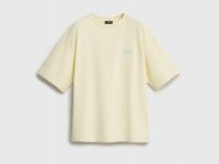 Футболка оверсайз с вышивкой, Желтый