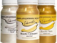 Акрил ДЕКОЛОР 100 мл декоративный Золотисто-зеленый