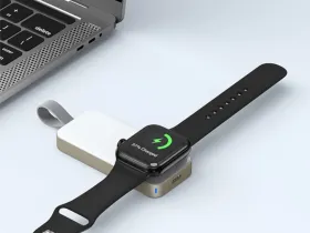 Беспроводное зарядное устройство WiWU M19 Type-C для Apple Watch (белый)