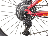 Велосипеды Двухподвесы Stark Tactic FS 27.4 HD, год 2024, цвет Красный-Оранжевый, ростовка 18