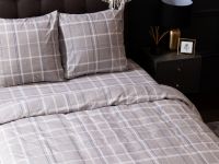 Постельное белье Ригорозо, серое