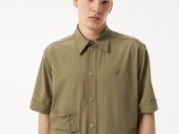 Мужская рубашка Lacoste с коротким рукавом и тремя карманами