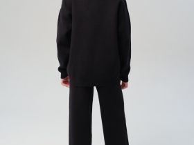 Комплект трикотажный для девочек: брюки, кардиган