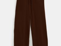 Вязаные брюки на резинке