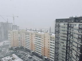 Фотофакт: в Якутске выпал первый снег