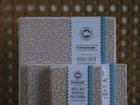 Скетчбук для акварели Potentane 19x19 см 24 л 300 г, 100% хлопок, мелкое зерно, рельефный край, оранжевый