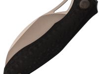 Складной нож TuoTown Hawk, сталь T10S, рукоять G10/Carbon Fiber